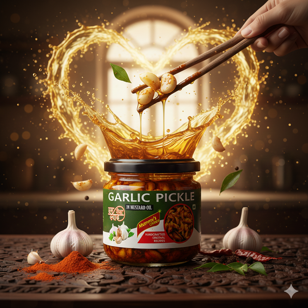 Mummy's Choice  Garlic Pickle 300g - Image 2