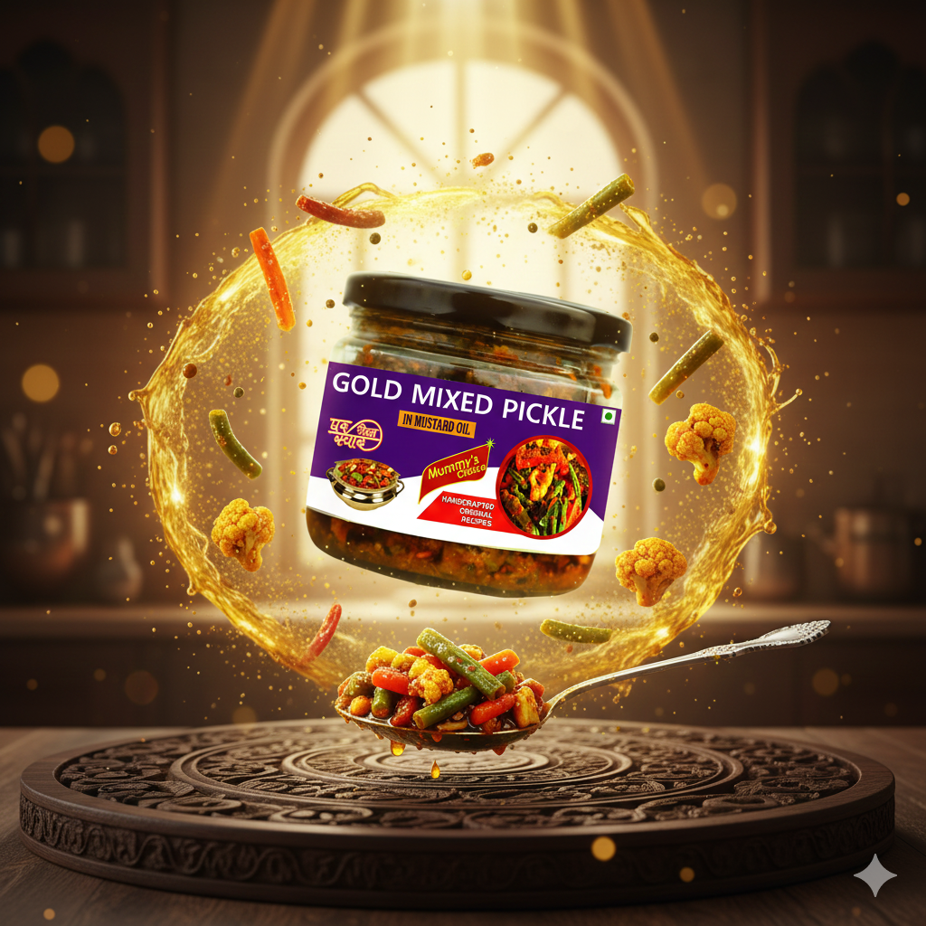Mummy's Choice  Gold Mixed Pickle 300g - Image 2