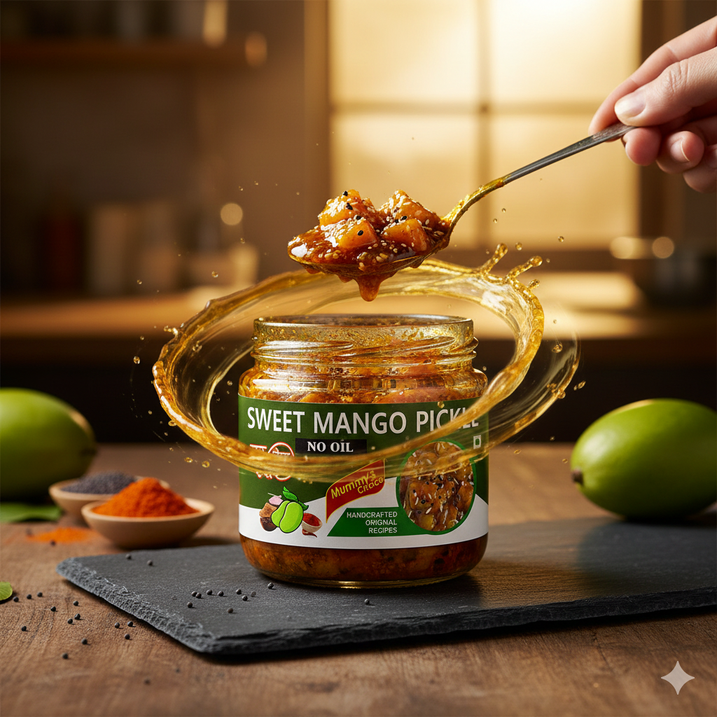 Mummy's Choice  Sweet Mango Pickle 300g - Image 4