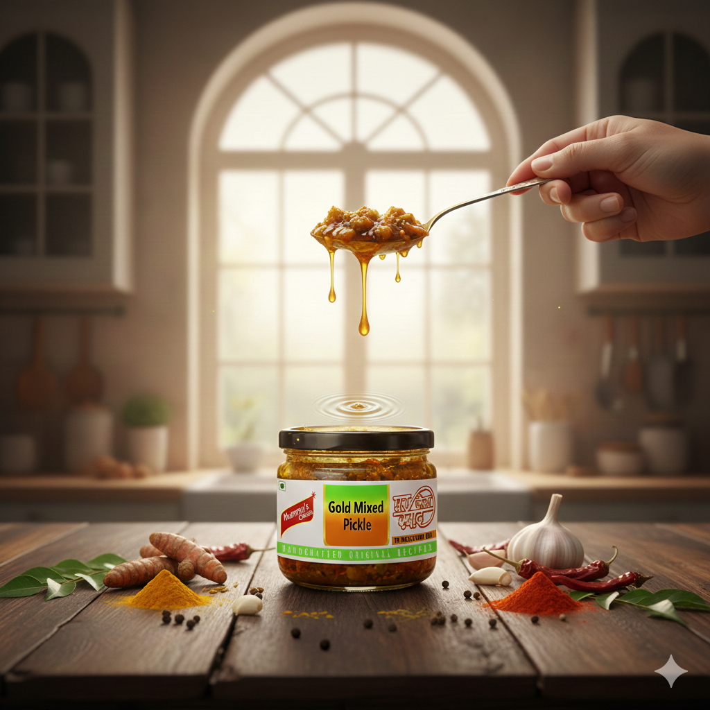 Mummy's Choice  Gold Mixed Pickle 200g - Image 2