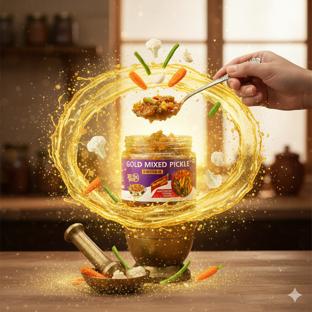 Mummy's Choice  Gold Mixed Pickle 300g - Image 5