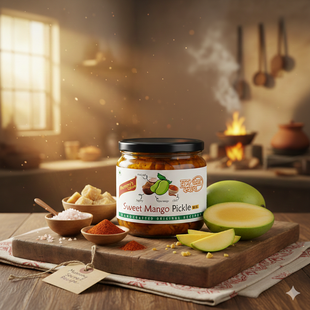 Mummy's Choice  Sweet Mango Pickle 250g - Image 4