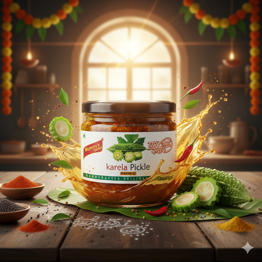 Mummy's Choice  Karela Pickle 250g - Image 3