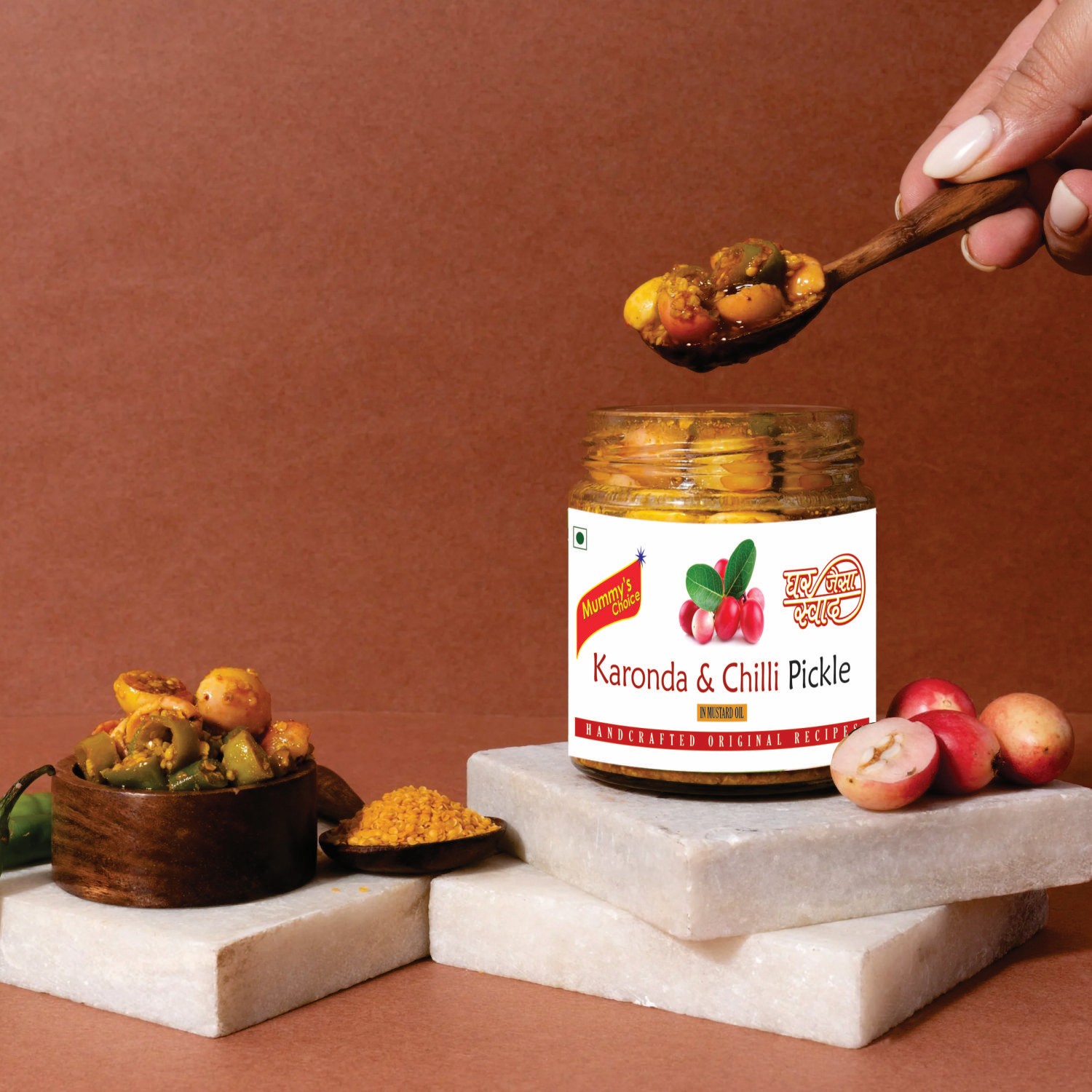 Mummy's Choice - Karonda & Chilli Pickle 250g - Image 3