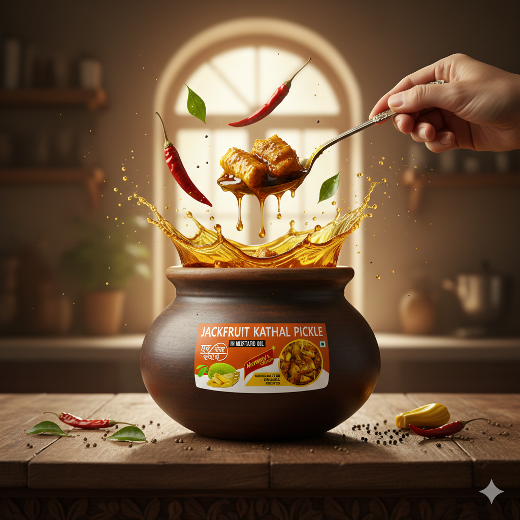 Mummy's Choice  Jackfruit/Kathal Pickle 300g - Image 3