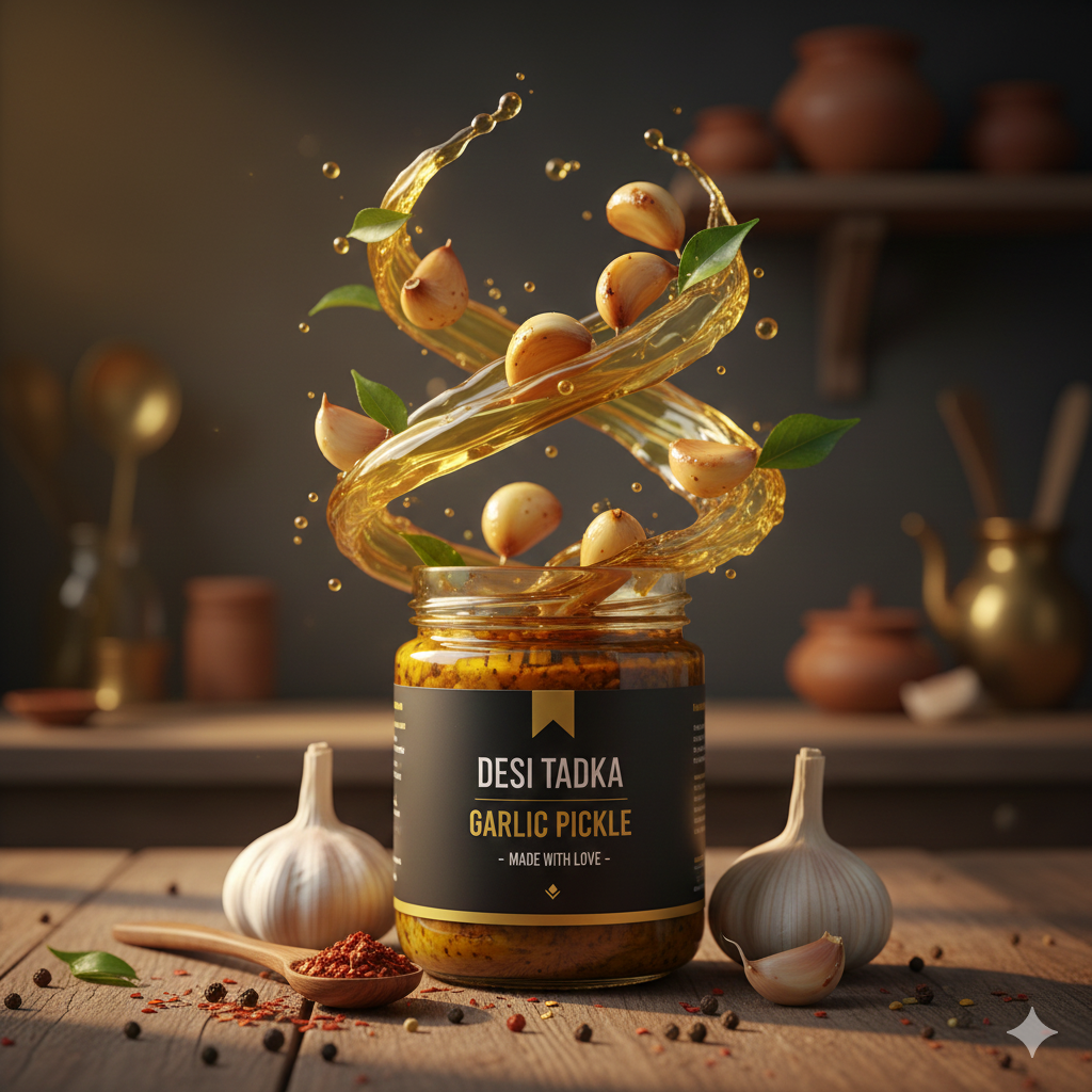 Mummy's Choice  Garlic Pickle 300g - Image 3