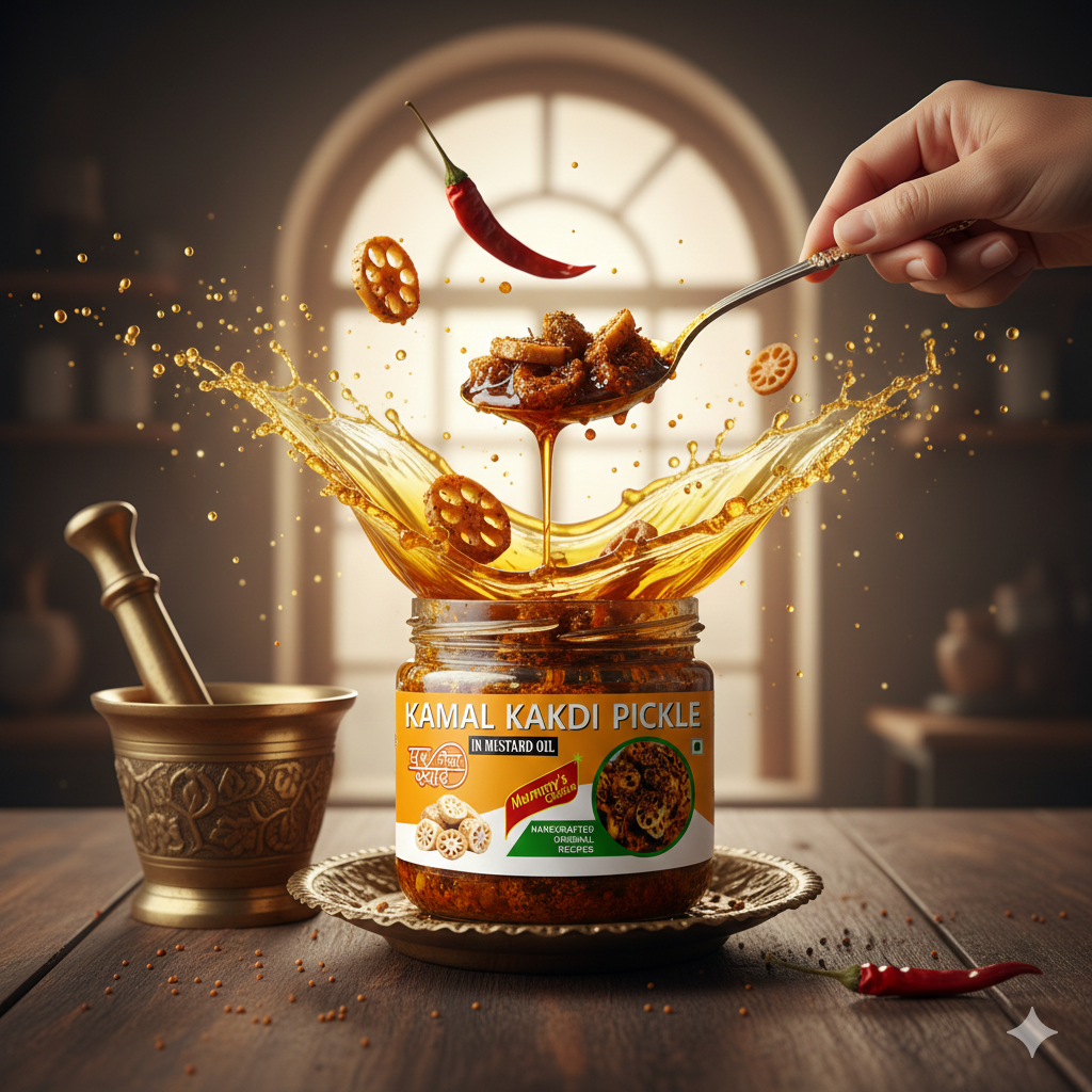 Mummy's Choice Kamal Kakdi Pickle 300g - Image 2